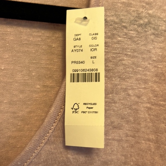 J. Crew Linen Tee Shirt - Picture 3 of 3